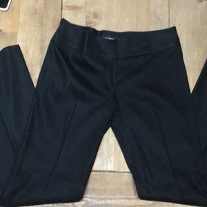 Bebe black linen slacks